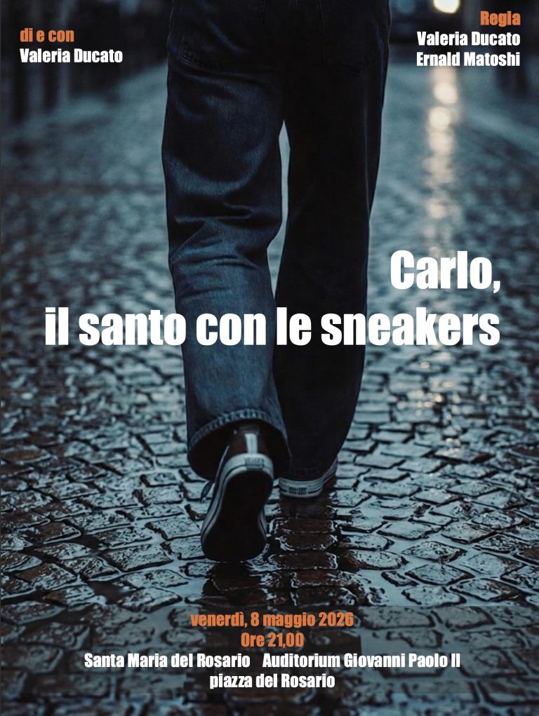 Locandina 8 Maggio Carlo, il santo con le sneakers